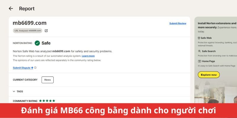 Đánh giá MB66 công bằng dành cho người chơi